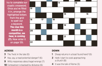 Cryptic crossword July 2024